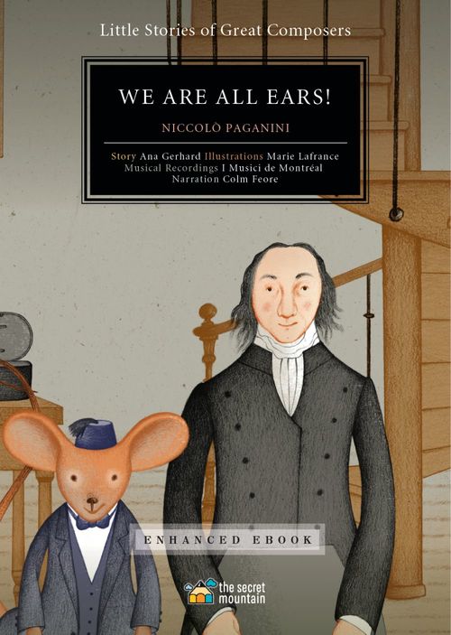Couverture ebook de We Are All Ears! (Enhanced Edition), de Ana Gerhard