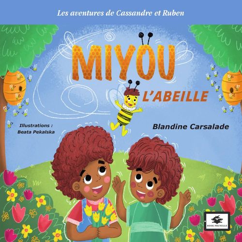 Couverture ebook de Miyou l'abeille, de Blandine Carsalade