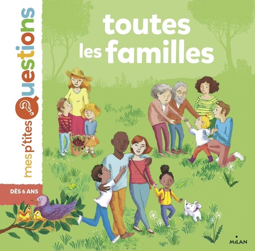 ebook cover of Toutes les familles, by Audrey Guiller