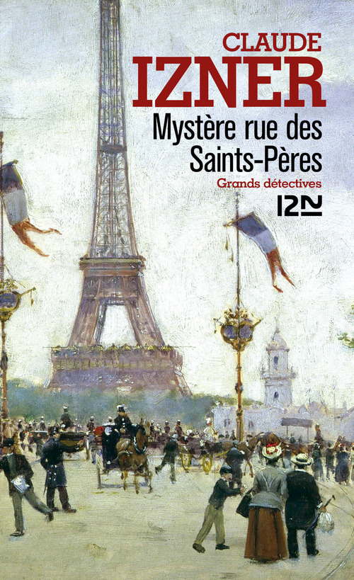 Couverture ebook de Mystère rue des Saints-Pères, de Claude Izner
