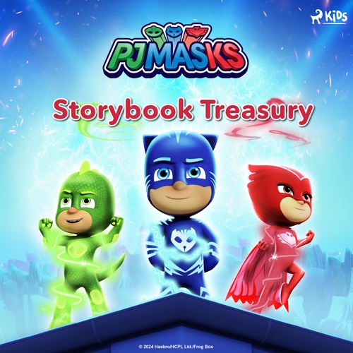 audiobook cover of PJ Masks - Storybook Treasury, by Eone