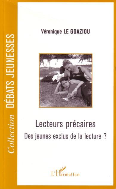 Couverture ebook de Lecteurs précaires, de Véronique le Goaziou