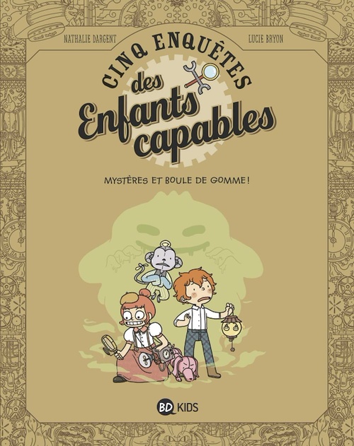 ebook cover of Les enquêtes des enfants capables, Tome 04, by Nathalie Dargent