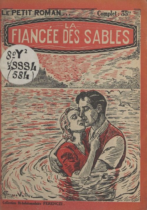 ebook cover of La fiancée des sables, by Max-Andre Dazergues