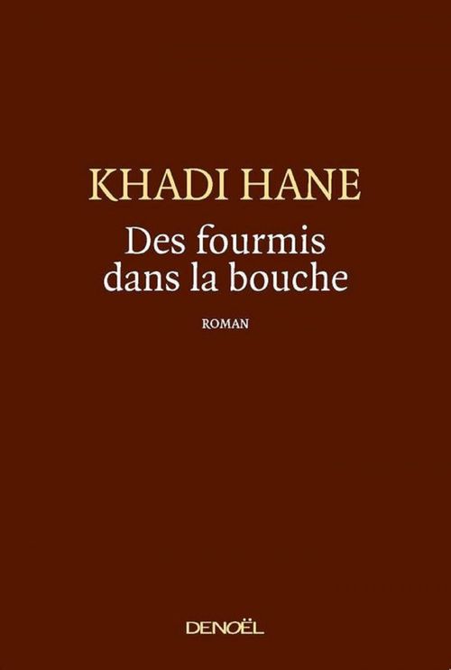ebook cover of Des fourmis dans la bouche, by Khadi Hane