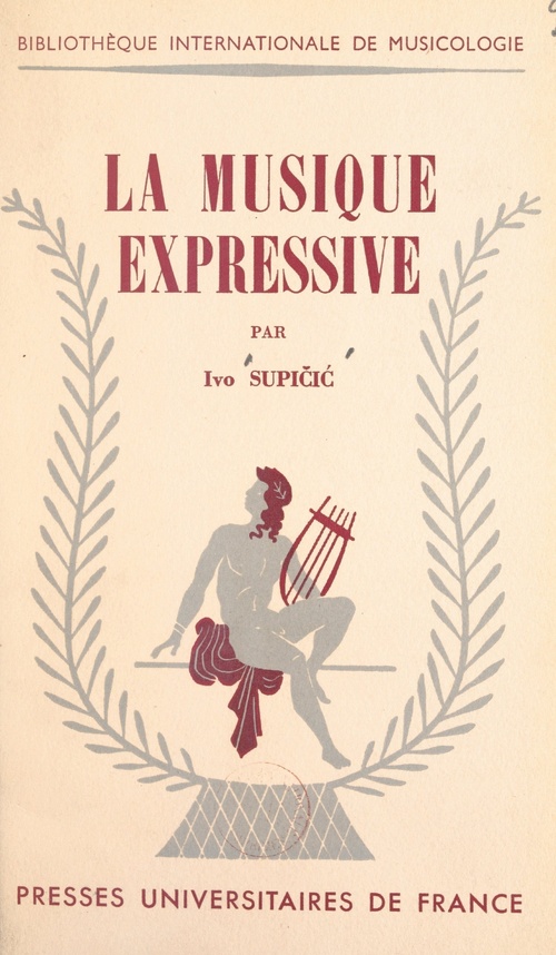 ebook cover of La musique expressive, by Ivo Supici'C