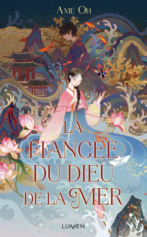 Couverture ebook de La Fiancée du dieu de la mer, de Axie Oh