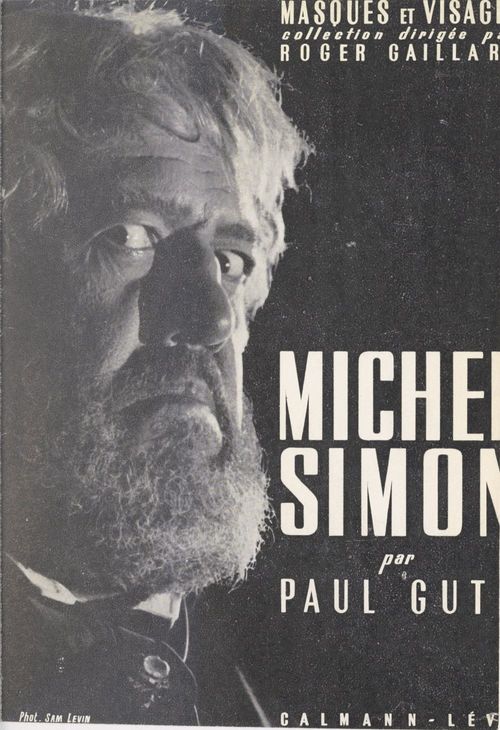 Couverture ebook de Michel Simon, de Paul Guth