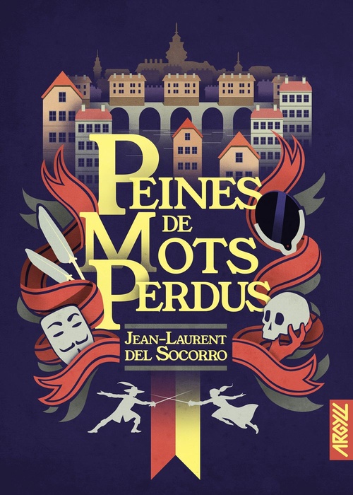 Couverture ebook de Peines de mots perdus, de Jean-Laurent DEL SOCORRO