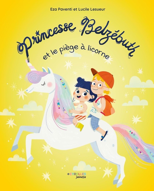 Couverture ebook de Princesse Belzébuth et le piège à licorne, de Eza Paventi, Lucile Lesueur