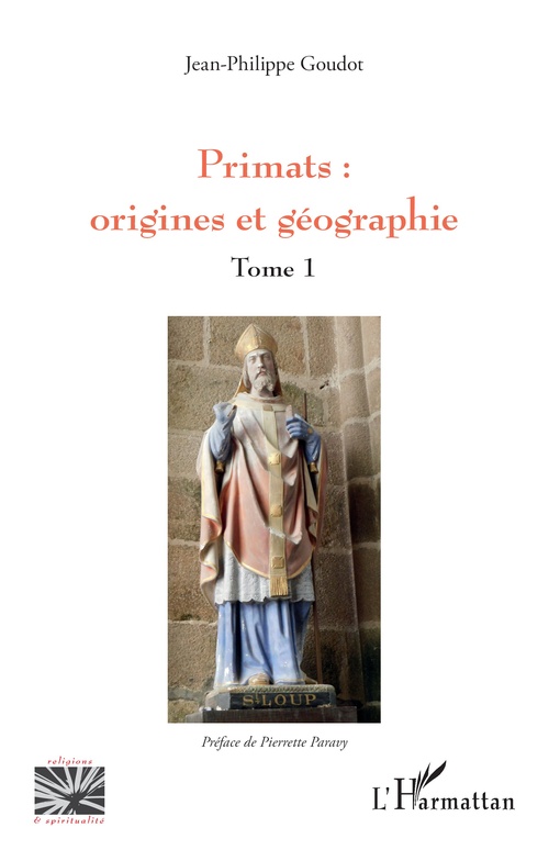 ebook cover of Primats : origines et géographie, by Jean-Philippe Goudot