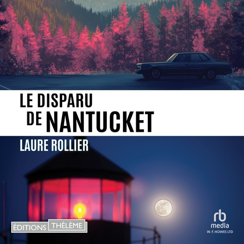 Couverture audiobook de Le Disparu de Nantucket, de Laure Rollier