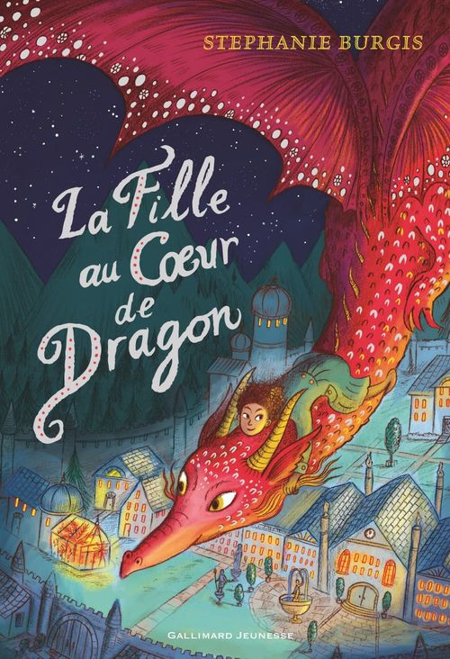 Couverture ebook de Le Dragon au Coeur de chocolat (Tome 2) - La Fille au coeur de dragon, de Stephanie Burgis