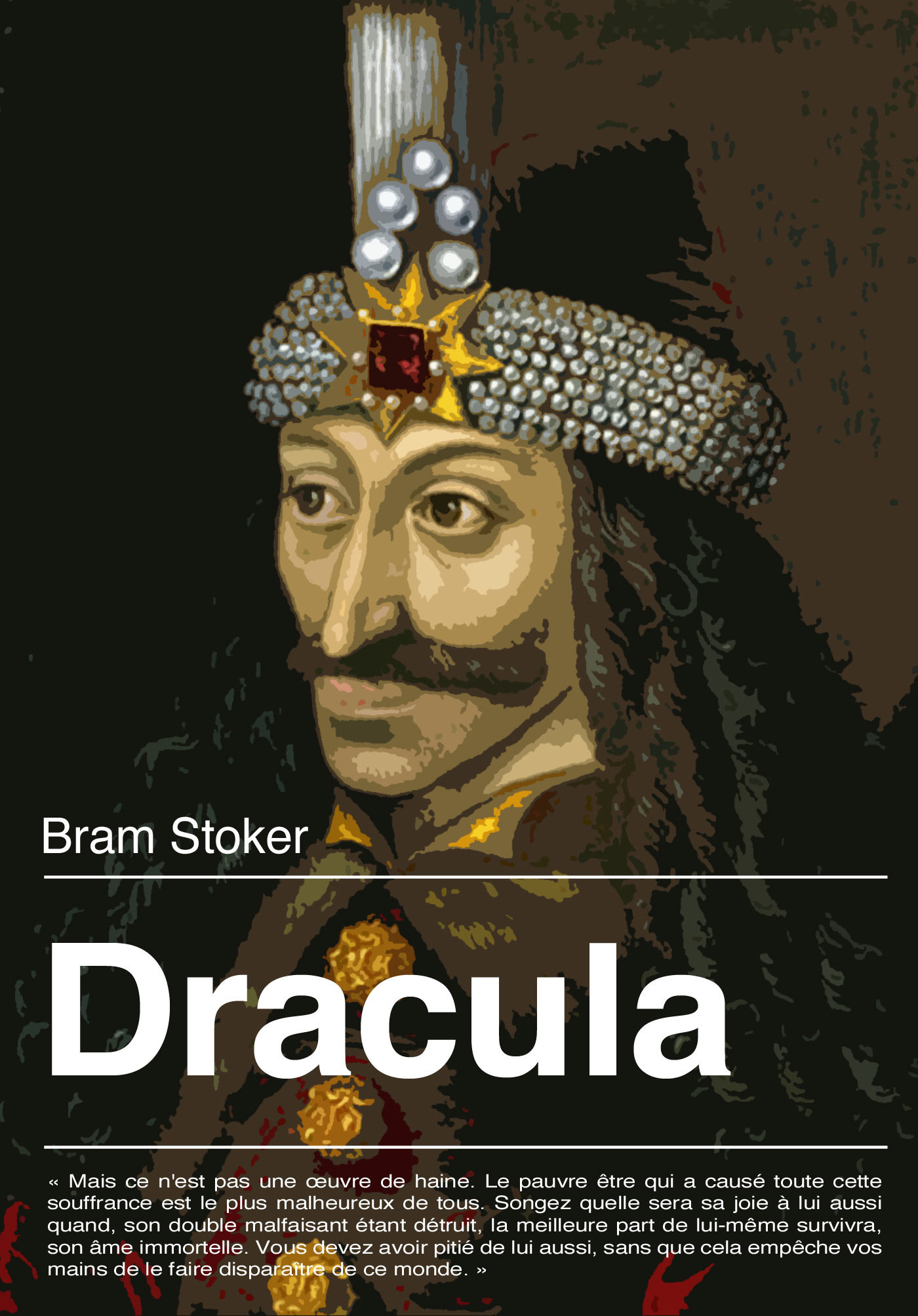 ebook cover of Dracula, by Bram Stoker
