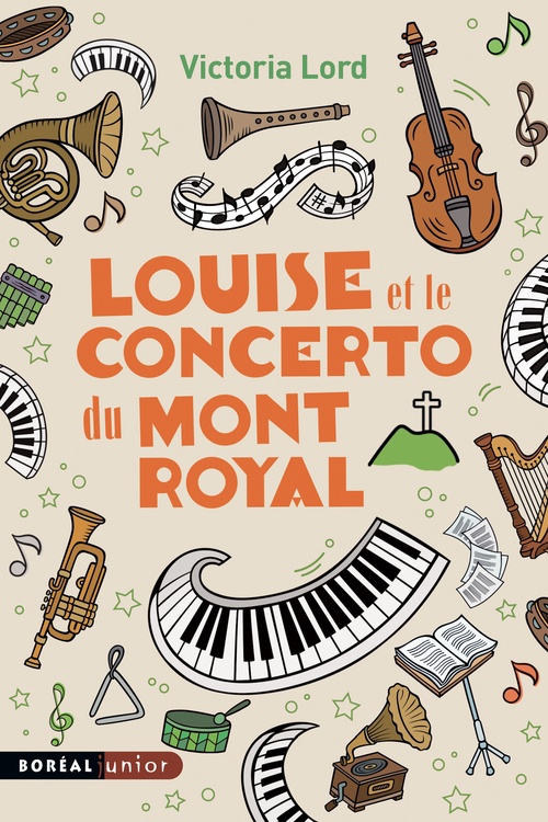 Couverture ebook de Louise et le concerto du mont Royal, de Victoria Lord