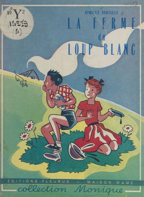 Couverture ebook de La ferme du loup blanc, de Henriette Robitaillie