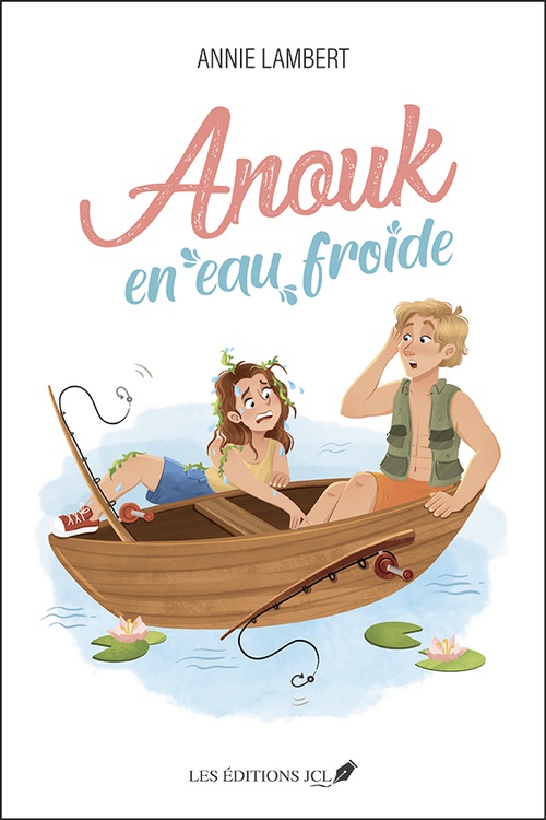 Couverture ebook de Anouk en eau froide, de Annie Lambert