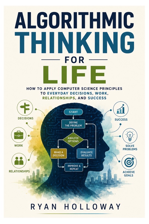 ebook cover of ALGORITHMIC THINKING FOR LIFE, by Ryan Holloway