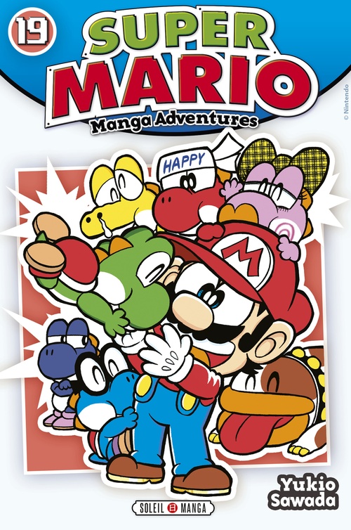 ebook cover of Super Mario Manga Adventures T19, by Yukio Sawada, Studio Charon