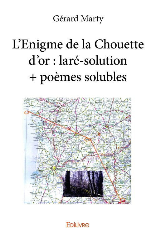 Couverture ebook de L'Enigme de la Chouette d'or : laré-solution + poèmes solubles, de Gérard Marty