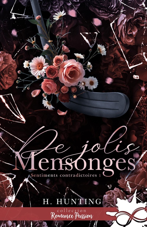 ebook cover of De jolis mensonges, by Helena Hunting