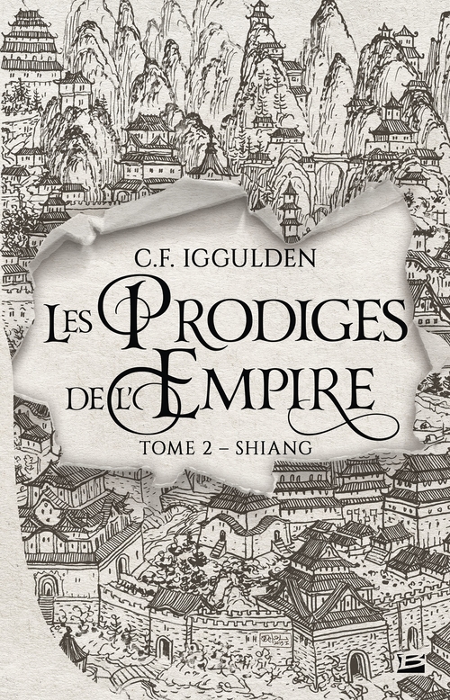 Couverture ebook de Les Prodiges de l'Empire, T2 : Shiang, de Conn Iggulden