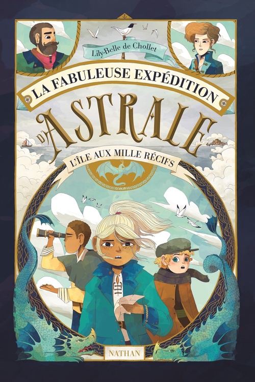 Couverture ebook de Astrale et les fabuleuses créatures, de Lily-Belle de Chollet