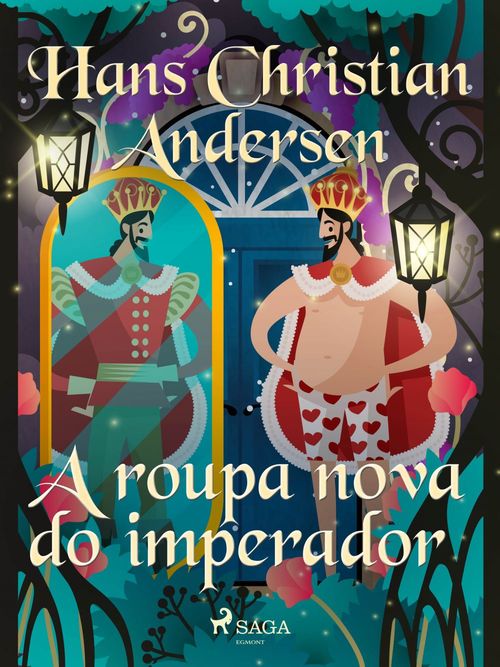 Couverture ebook de A roupa nova do imperador, de Hans Christian Andersen