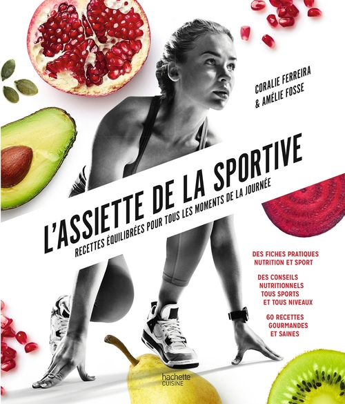 ebook cover of L'assiette de la sportive, by Coralie Ferreira, Amélie Fosse