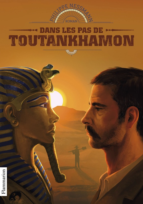 Couverture ebook de Dans les pas de Toutankhamon, de Philippe Nessmann