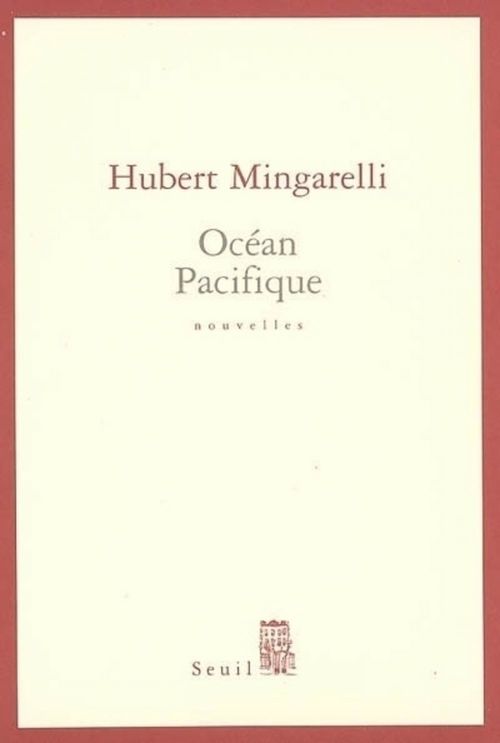 ebook cover of Océan pacifique, by Mingarelli Hubert