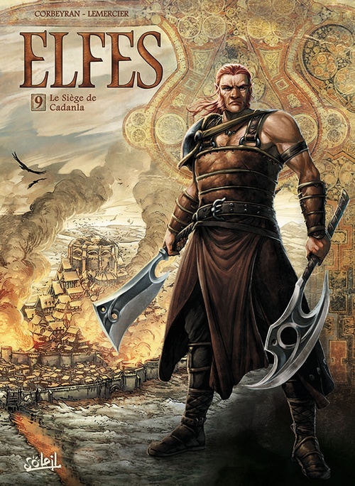 ebook cover of Elfes T09 - Le siège de Cadanla, by Eric Corbeyran