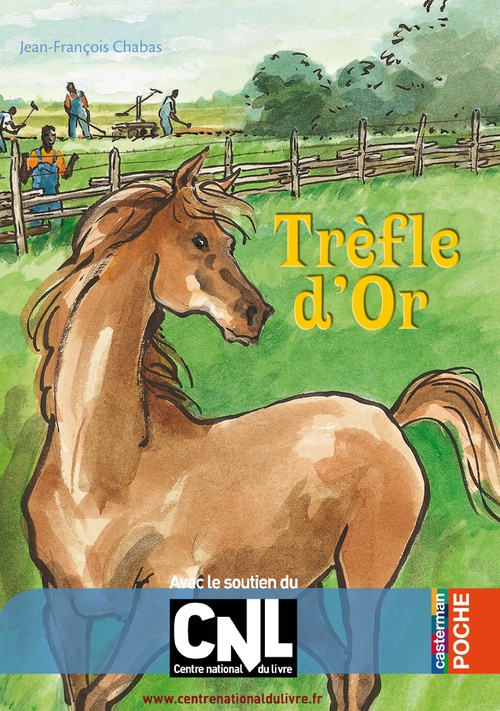 Couverture ebook de Trèfle d'or, de Jean-François Chabas