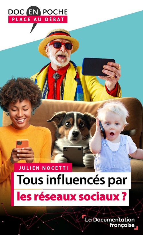 Couverture ebook de Tous influencés par les réseaux sociaux ?, de Julien Nocetti