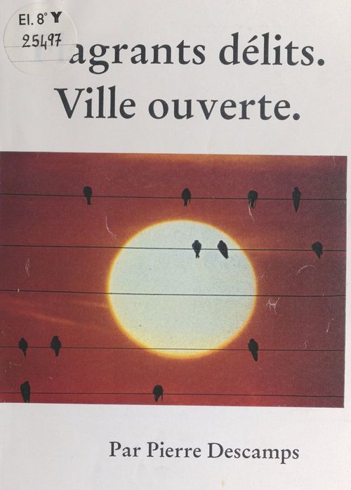 ebook cover of Flagrants délits. Ville ouverte, by Pierre Descamps