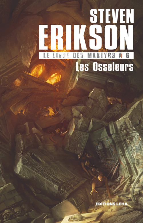 ebook cover of Les Osseleurs, by Steven Erikson