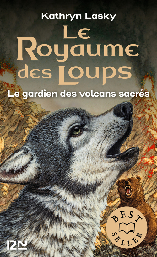 ebook cover of Le royaume des loups - tome 3 Le gardien des volcans sacrés, by Kathryn Lasky