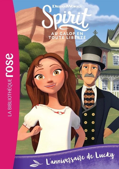 ebook cover of Spirit 14 - L'anniversaire de Lucky, by Dreamworks