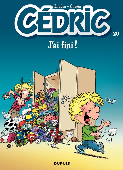 Couverture ebook de Cédric - Tome 20 - J'ai fini !, de Raoul Cauvin, Laudec