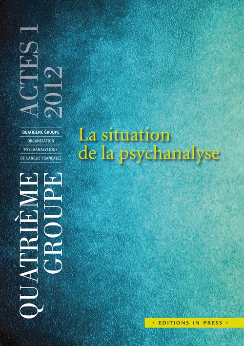 Couverture ebook de La situation en psychanalyse, de Jean-jacques Barreau