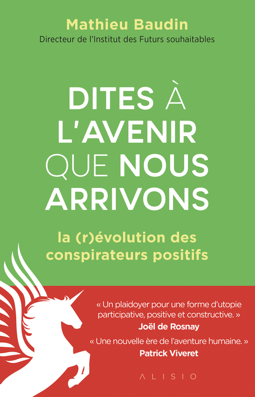 ebook cover of Dites à l'avenir que nous arrivons, by Mathieu Baudin