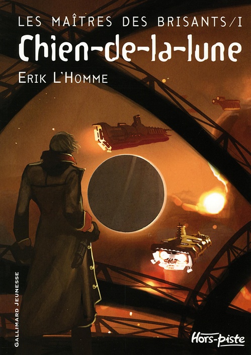 Couverture ebook de Les Maîtres des Brisants (Tome 1) - Chien-de-la-lune, de Erik L'Homme