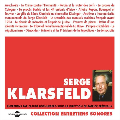 audiobook cover of Serge Klarsfeld. Entretiens avec Claude Bochurberg, by Claude Bochurberg, Serge Klarsfeld