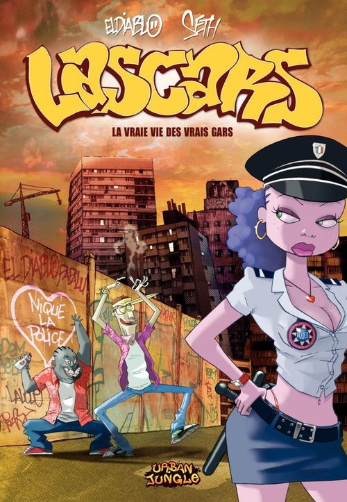 Couverture ebook de Lascars - Tome 1 - La vraie vie des vrais gars, de Eldiablo / Seth