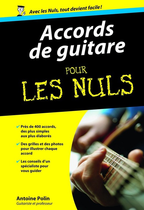 ebook cover of Accords de guitare poche pour les nuls, by Antoine Polin