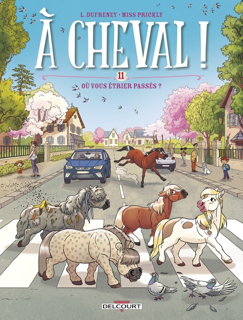 Couverture ebook de À cheval ! T11, de Laurent Dufreney