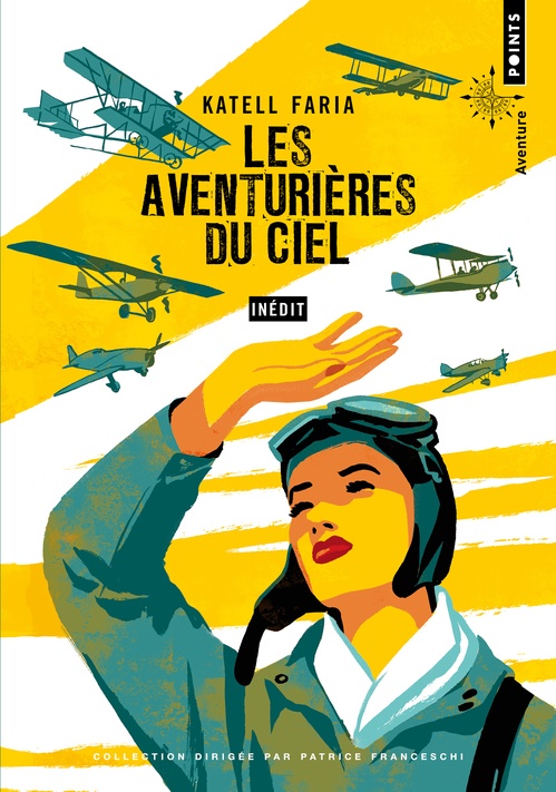 ebook cover of Les Aventurières du ciel, by Katell Faria