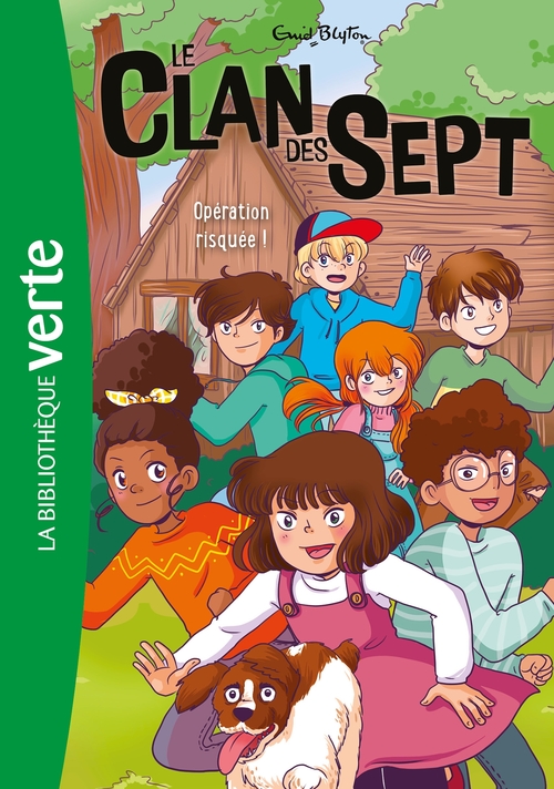 ebook cover of Le Clan des Sept NED 06 - Opération risquée, by Enid Blyton