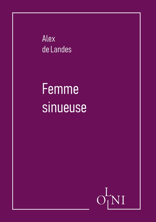 ebook cover of Femme sinueuse, by Alex de Landes
