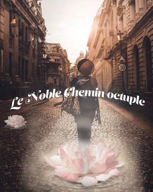 Couverture ebook de Le Noble Chemin octuple, de Association Du Vrai